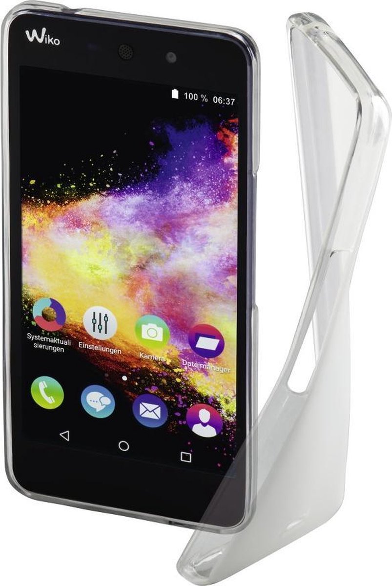 Hama Cover Crystal Voor Wiko Rainbow Up Transparant