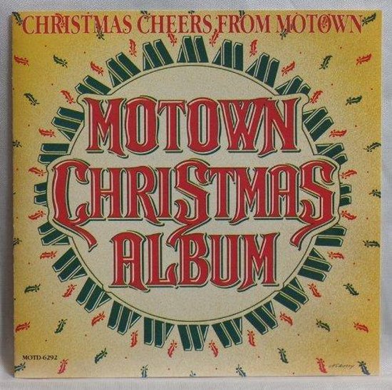 Christmas Cheers from Motown albumhoes met rode en groene krans en tekst.