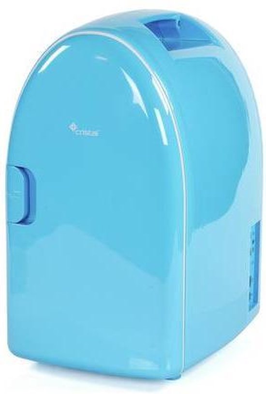 Mini koelkast koelbox elektrisch 12v 230 volt | 6L in trendy blauw | bol.com