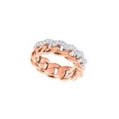 Swarovski Lane Ring  (Maat: 55) - Zilver