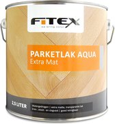 Fitex Parketlak Aqua Extra Mat 2,5 liter transparant