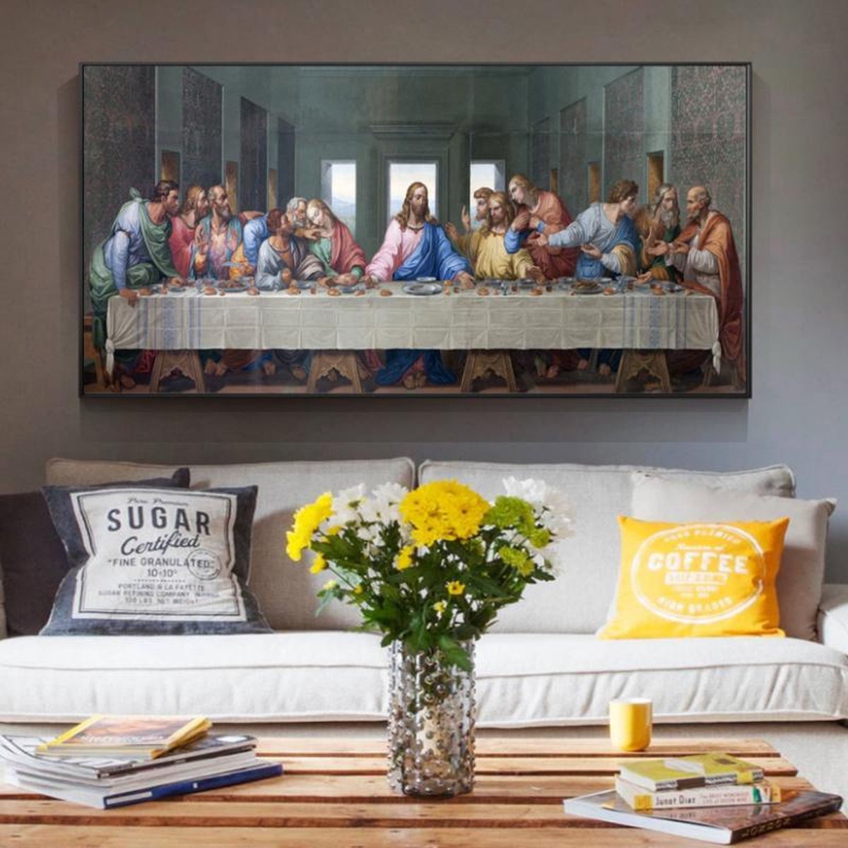 Abstract modern olieverf schilderij Gorda | Kunst voor in huis