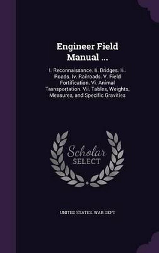 Engineer Field Manual 9781358839498 Boeken