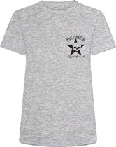 Bones Sportswear Dames T-shirt Basic Grey maat M -SALE