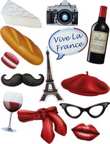 360 DEGREES - Franse photobooth accessoire set