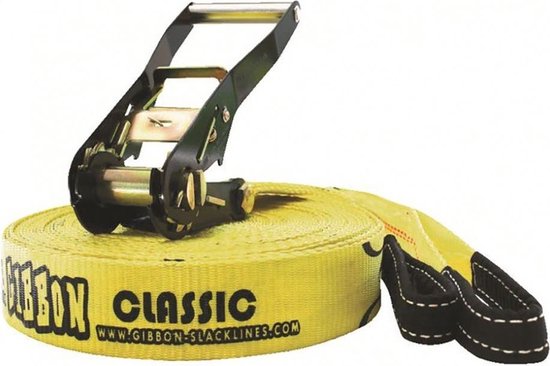 Foto: Gibbon classic line x13 xl slackline xl geel