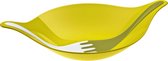 Koziol Leaf+ Saladeschaal Met Bestek - 3 L - Groen