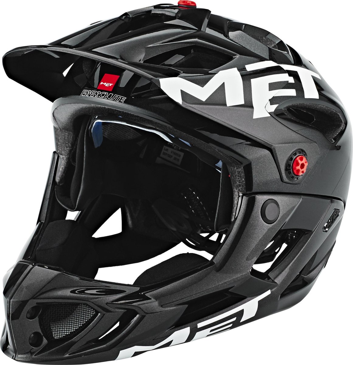 MET Parachute Fietshelm, anthracite/black Hoofdomtrek 54-58cm