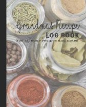 Grandmas Recipe Log Book