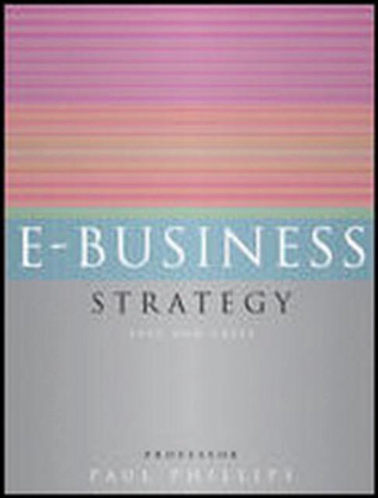 E-Business Strategy - cover
