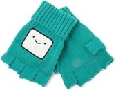 Adventure Time - Beemo vingerloze handschoenen turquoise - Televisie cartoon merchandise
