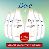 Dove Go Fresh Silk Douchegel 700ml - 6 Pack Voordeelverpakking - Oramint Oral Care Kit 6 Delig