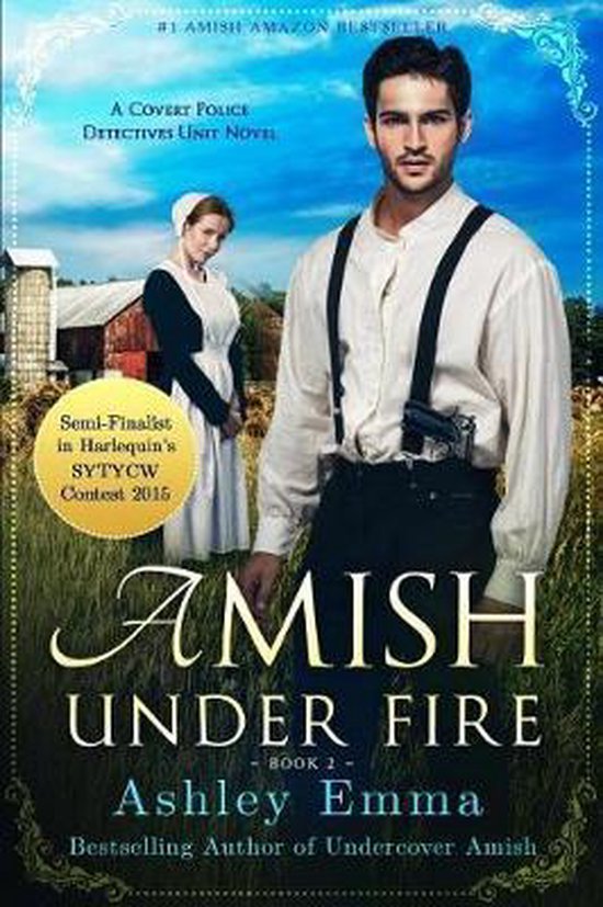 Covert Police Detectives Unit- Amish Under Fire - cover