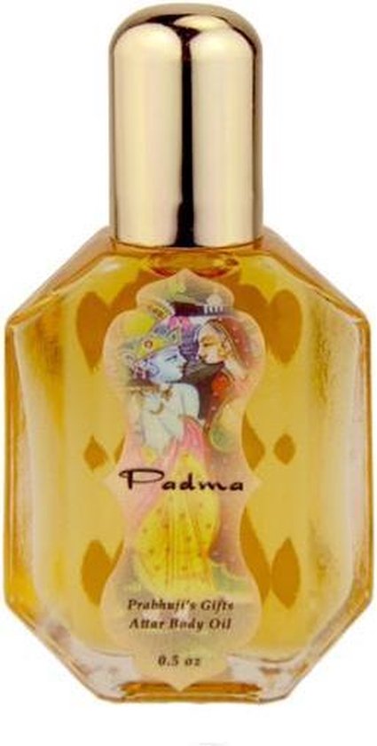 Attar parfum olie, 'Padma' (ontwaken), Prabhuji's Gifts, 15 ml