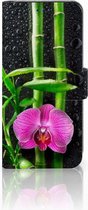 Bookcase Orchidee Plant voor de Geschikt voor Samsung Galaxy S8