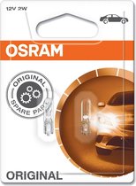 Lampes halogènes Osram Original - W2X4.6D (W2W) - 12V / 2W - lot de 2 pièces