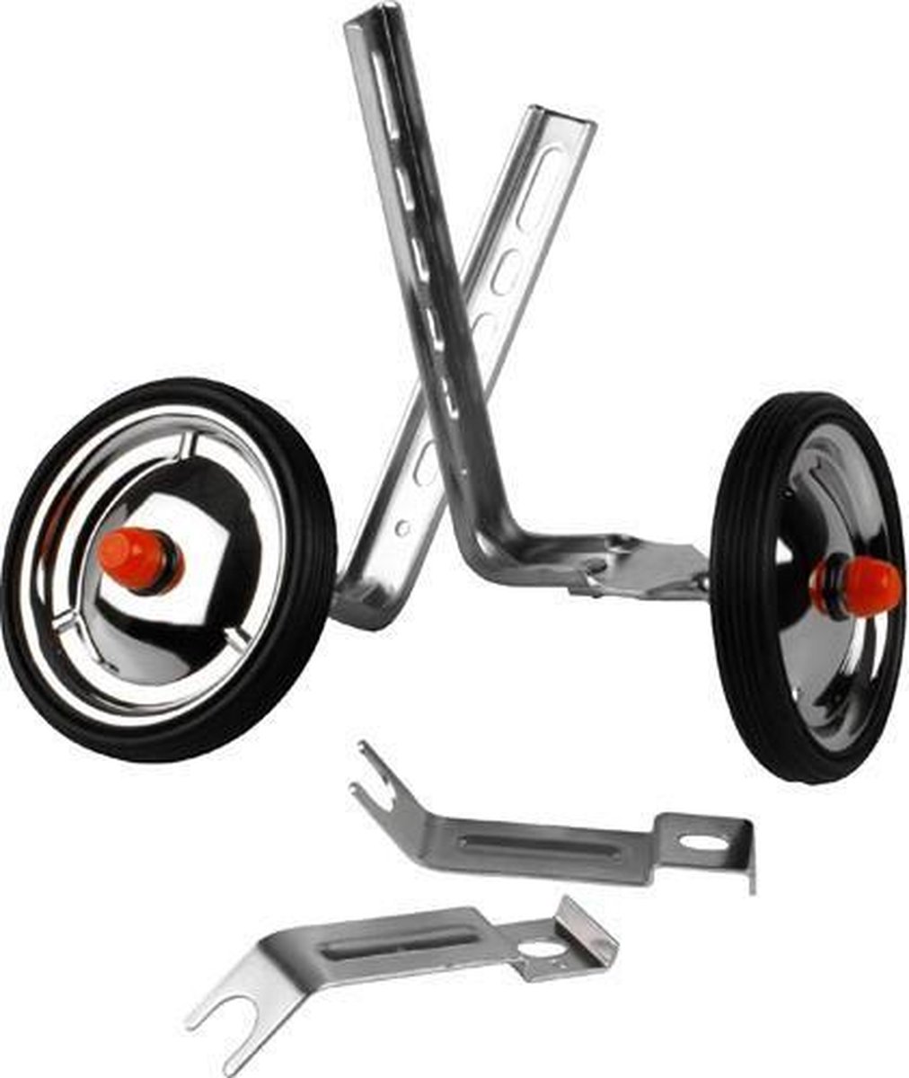 Zijwielen Pex 12-20inch zilver