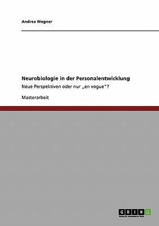 Neurobiologie in der Personalentwicklung - cover