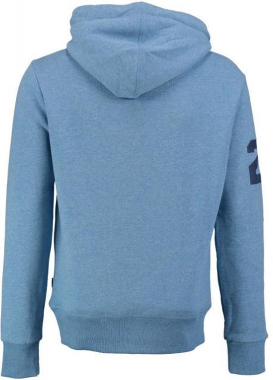 Superdry lichtblauwe sweater hoodie Maat - XL | bol