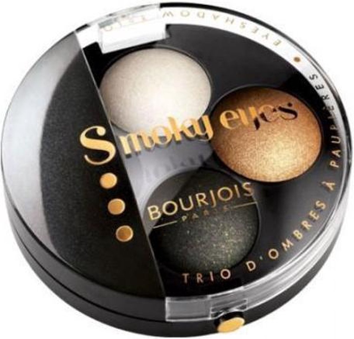 Goedkoopste Bourjois Trio Smoky Eyes Oogschaduw - 10 Gold Smoking