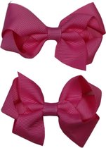 Jessidress Haarclip met Kleine Haarstrikjes - Fushia