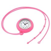 Zusterhorloge - Ketting - Roze - Jelly