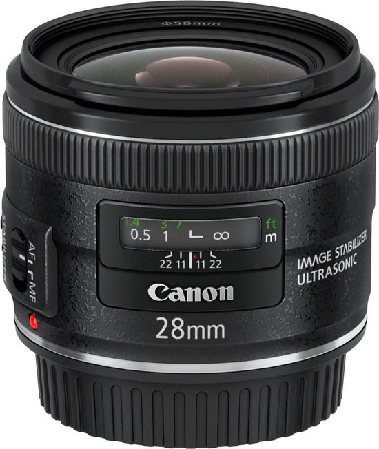 Canon EF 28 mm - f/2.8 IS USM - lens met vast brandpunt | bol.com