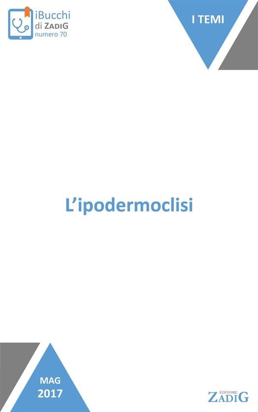 L’ipodermoclisi - cover