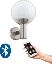 EGLO Nisia-C Smart wall light Roestvrijstaal, Wit Bluetooth 9 W