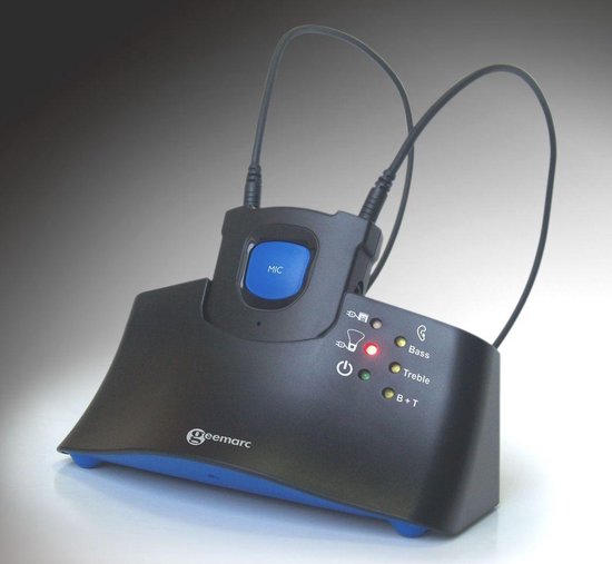 GEEMARC CL7060 NEKLUS / RINGLEIDING - LUISTERHULP voor TV /Audio met  OPTICAL INPUT | bol.com