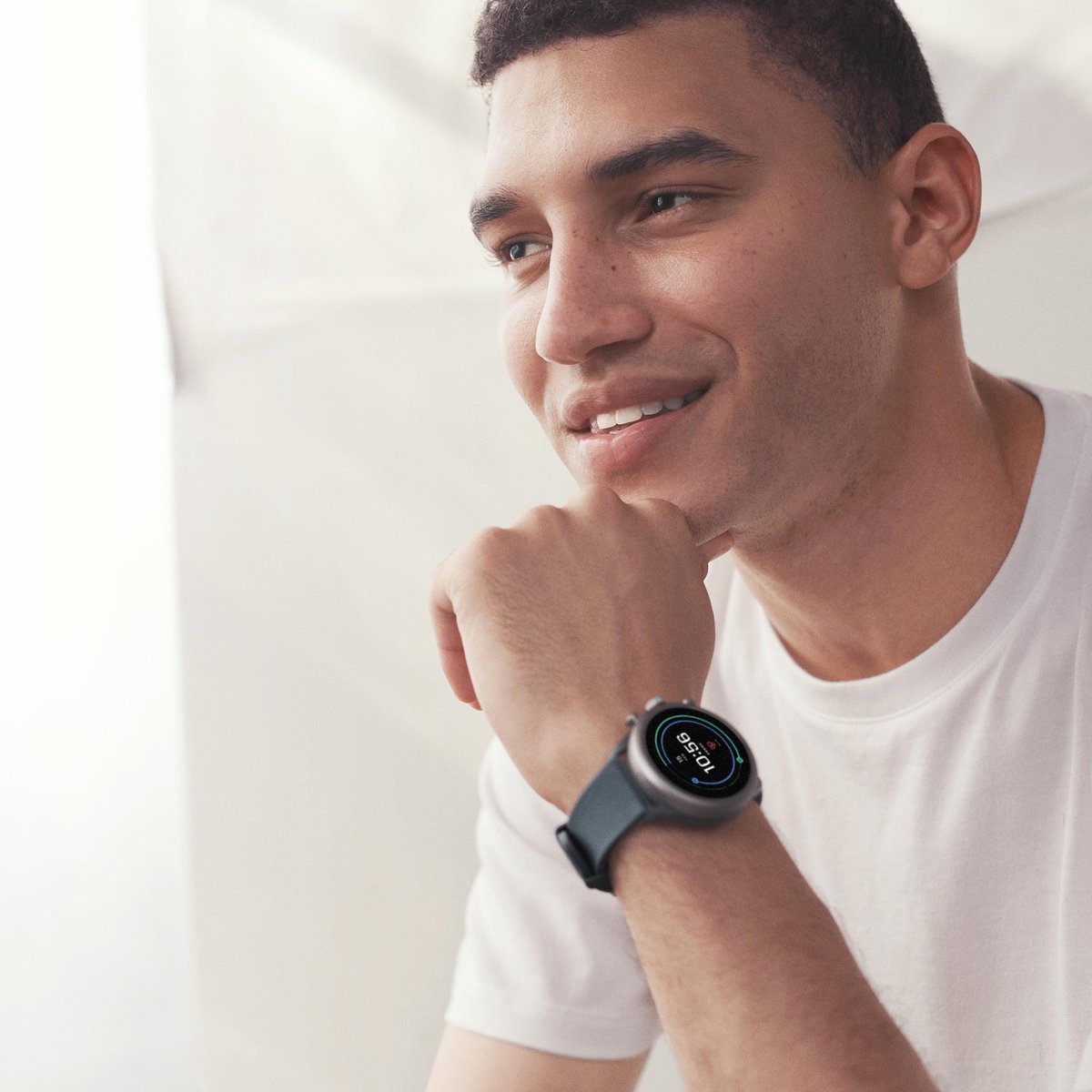 Fossil Sport Gen 4S - Smartwatch - 43 mm - Donkerblauw | bol.com