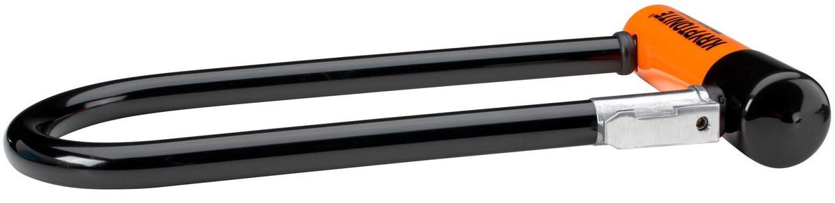 Kryptonite Evolution Mini-9 Beugelslot Fiets – ART-2 Slot – Stalen Beugelslot Elektrische Fiets – 24,1x8,3 cm – Zwart/Oranje thumbnail 2