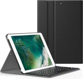 Geschikt voor Apple iPad 9.7 2018 - Apple iPad 2017 Bluetooth Keyboard Cover - zwart