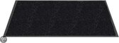 Hamat Wasbare deurmat Twister - 80x120 - Zwart