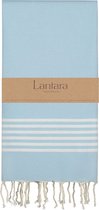 Lantara hamamdoek Provence Lichtblauw - 100x200cm