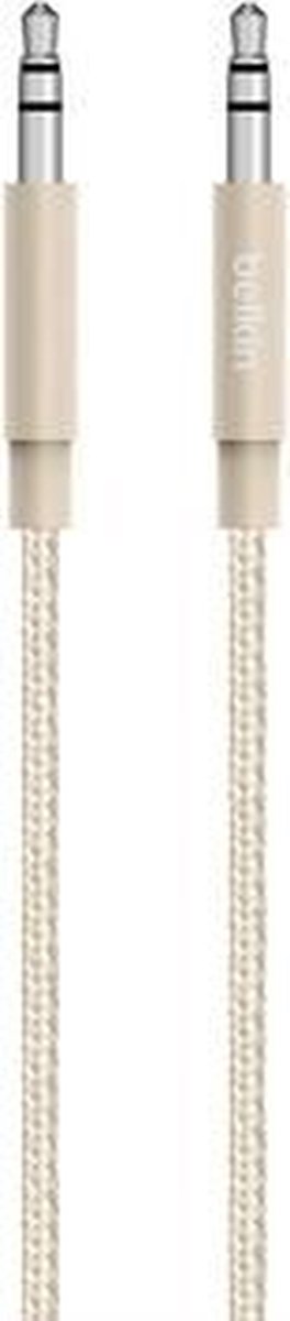 Belkin MIXIT Metallic 3.5 mm AUX-kabel - Goud