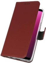 Bestcases Pasjeshouder Telefoonhoesje Samsung Galaxy S9 - Bruin