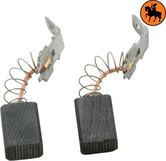 Trade-Shop motorkoolhouder incl. 2 koolborstels compatibel met Makita BHR200SAE BHR240 BHR240Z DHR164 DHR165 BHR162 BHR162RFE BCS550 BCS550Z