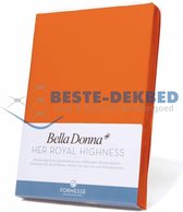 Hoeslaken Bella Donna Jersey - 180x200-200x220 - mangue