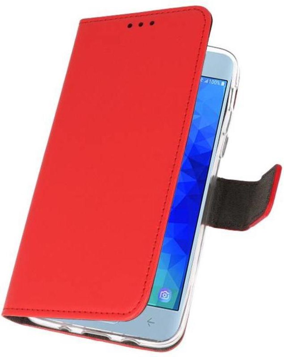 Bestcases Pasjeshouder Telefoonhoesje Samsung Galaxy J3 (2018) - Rood