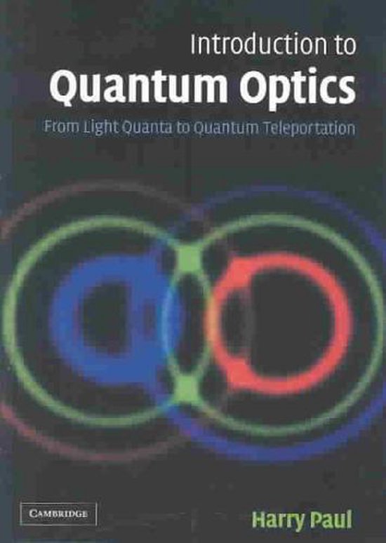 Introduction to Quantum Optics 9780521835633 Harry Paul Boeken