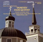 Taneyev: Piano Quintet