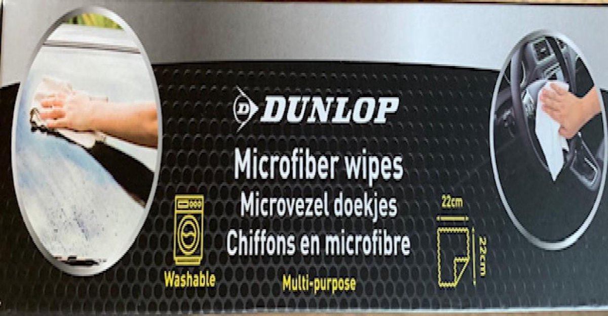 Dww-chiffons De Nettoyage En Microfibre Lot De 12, Lingettes