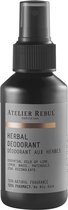 Atelier Rebul Kruidige Deodorant 100 ml - Spray - 96.42% Natuurlijk