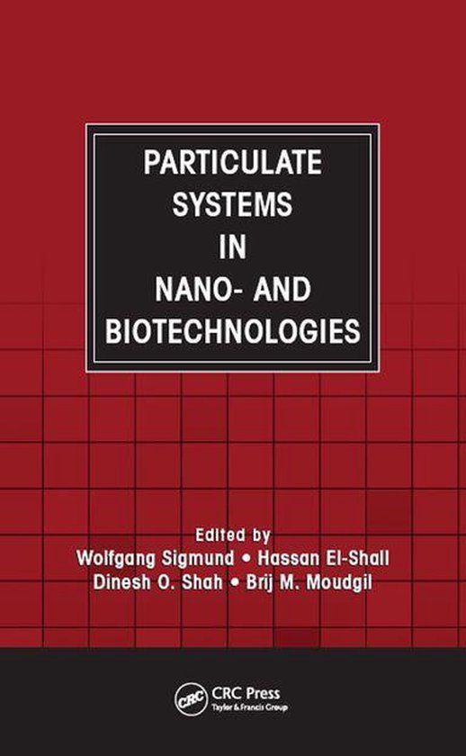 Particulate Systems in Nano- and Biotechnologies - cover