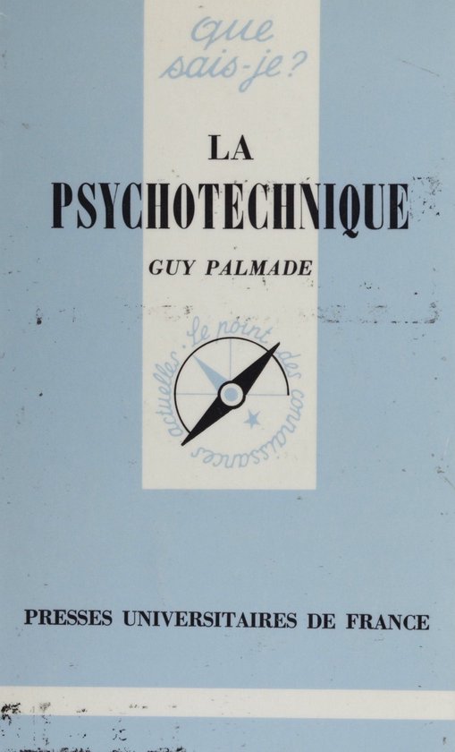 La Psychotechnique - cover
