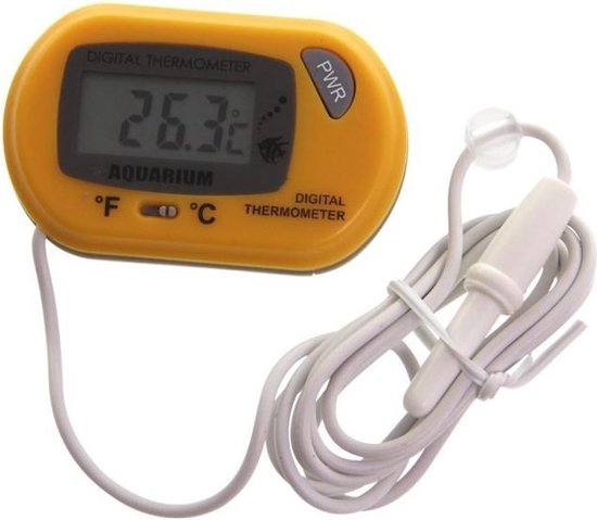 Relatief aspect Vegetatie Digitale thermometer voor vloeistof (vat) / aarde / steenwol | bol.com