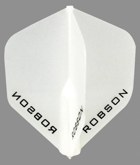 Robson Standaard Dartflights - Wit- () van Robson — afbeelding 3