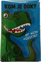 Cartes d'invitation - Tyrannosaurus rex - 6pcs.