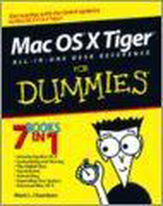 Mac Os X Tiger All-In-One Desk Reference For Dummies - cover